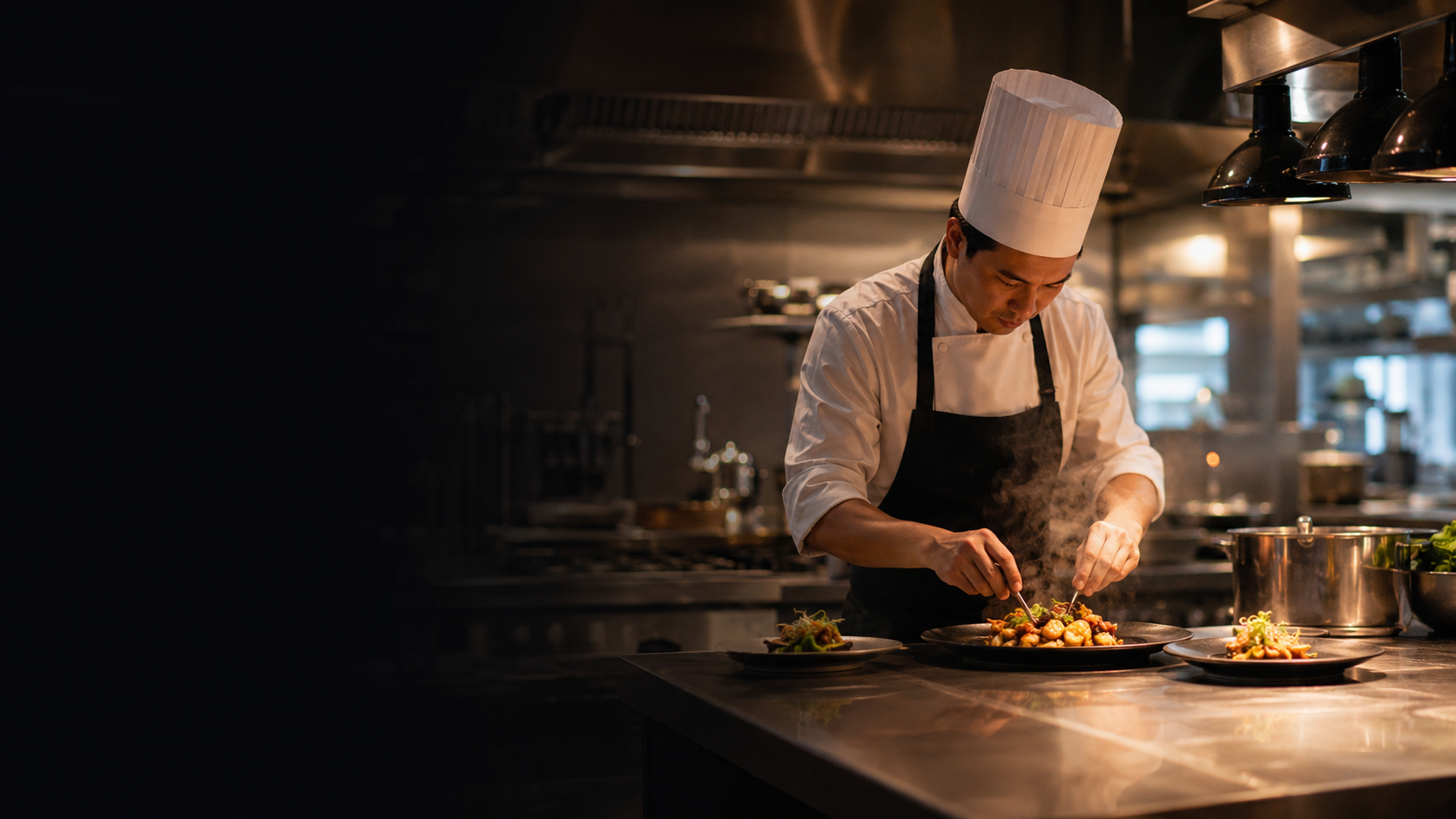 Professional kitchen representing Pawada market and foodservice capability
